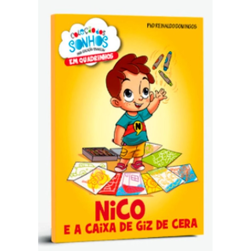 Nico e a caixa de giz de cera