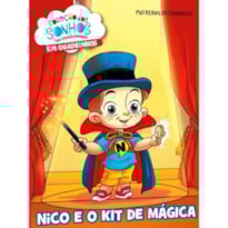 Nico e o kit de mágica