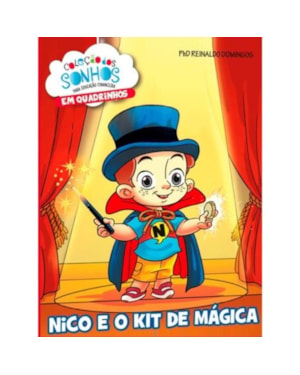 Nico e o kit de mágica