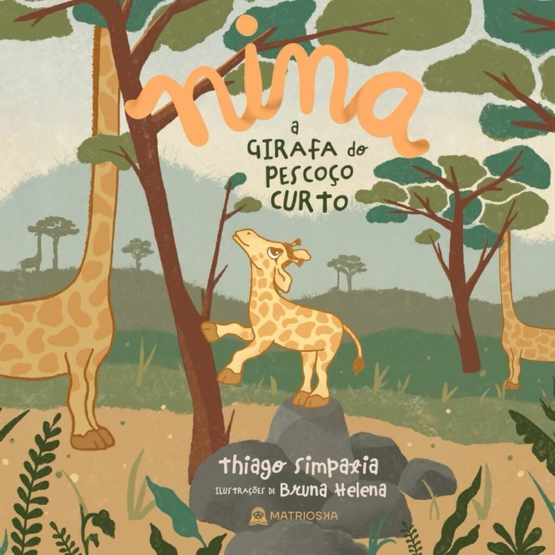 Nina: a girafa do pescoço curto