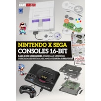 NINTENDO X SEGA - CONSOLES 16-BIT - SUPERPÔSTER GAME MASTER