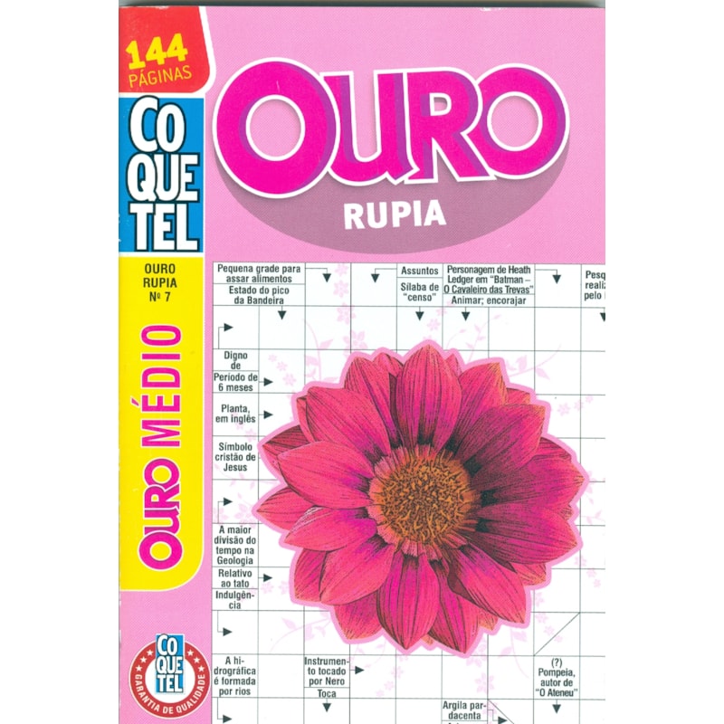 NÍVEL MÉDIO OURO - RUPIA Nº 7