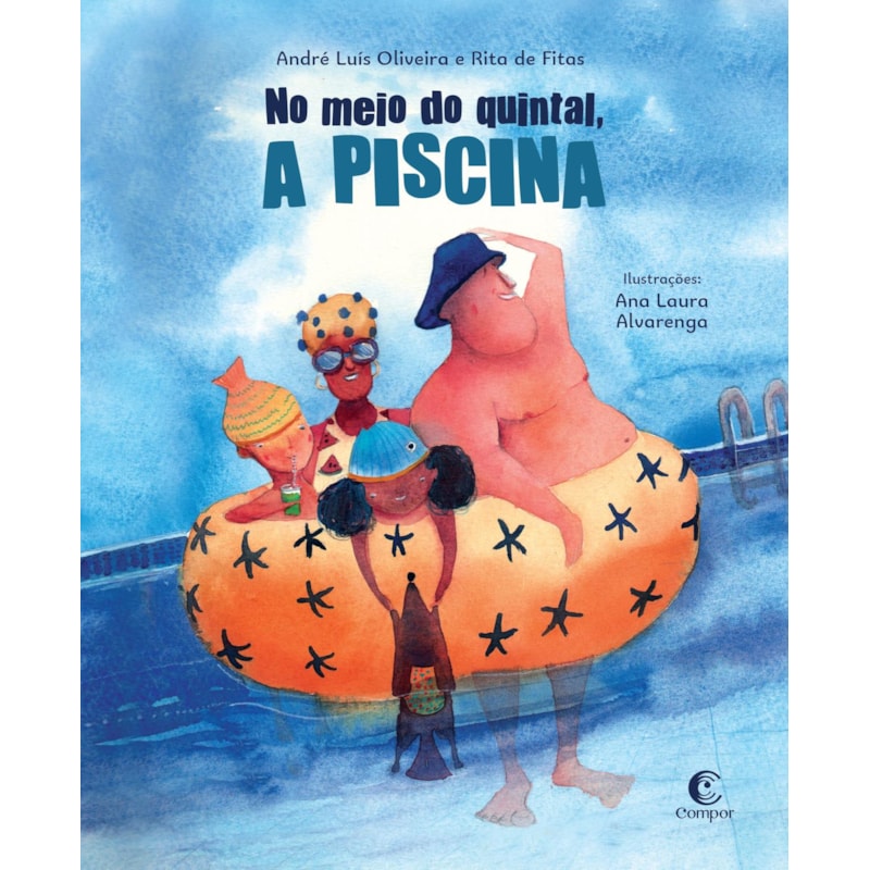NO MEIO DO QUINTAL, A PISCINA