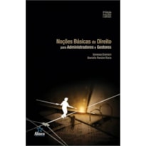 NOCOES BASICAS DE DIREITO PARA ADMINISTRADORES E GESTORES
