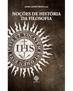 NOÇÕES DE HISTÓRIA DA FILOSOFIA