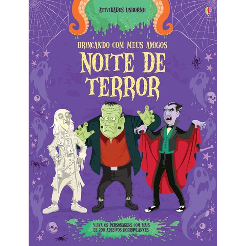 NOITE DE TERROR : BRINCANDO COM MEUS AMIGOS