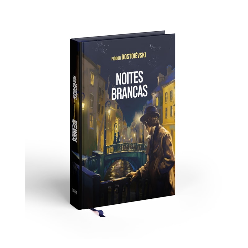 NOITES BRANCAS | FIÓDOR DOSTOIÉVSKI | CAPA DURA LUXO - FITILHO | ACOMPANHA BRINDES