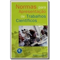 NORMAS PARA APRESENTACAO DE TRABALHOS CIENTIFICOS