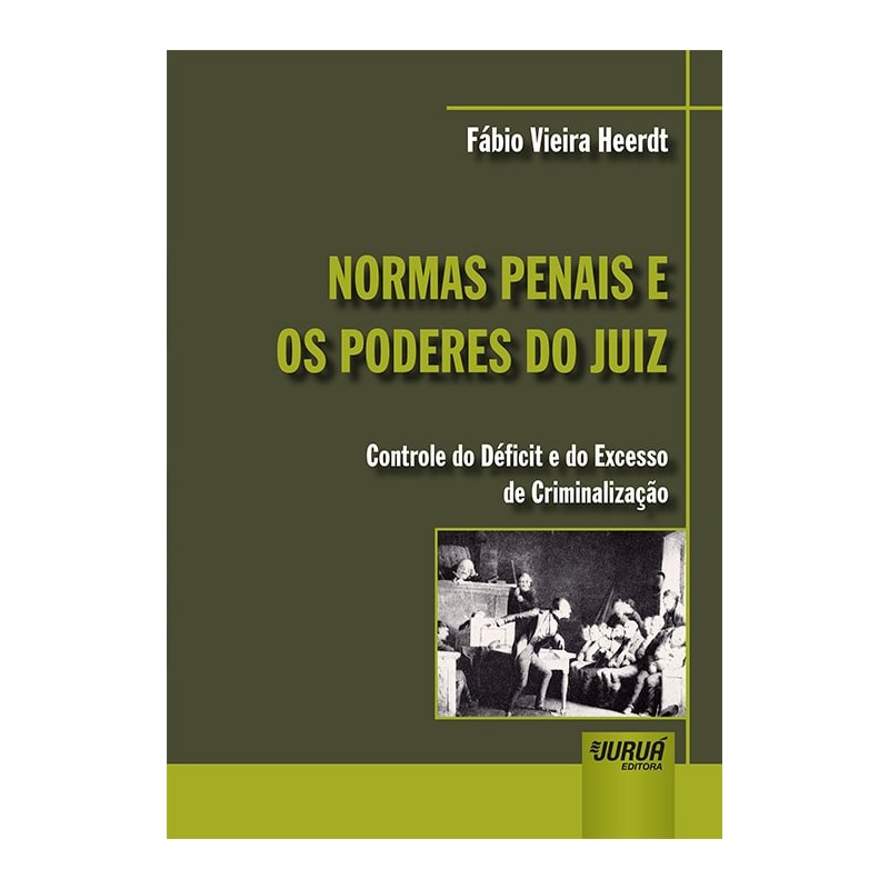 NORMAS PENAIS E OS PODERES DO JUIZ - CONTROLE DO DÉFICIT E DO EXCESSO DE CRIMINALIZAÇÃO