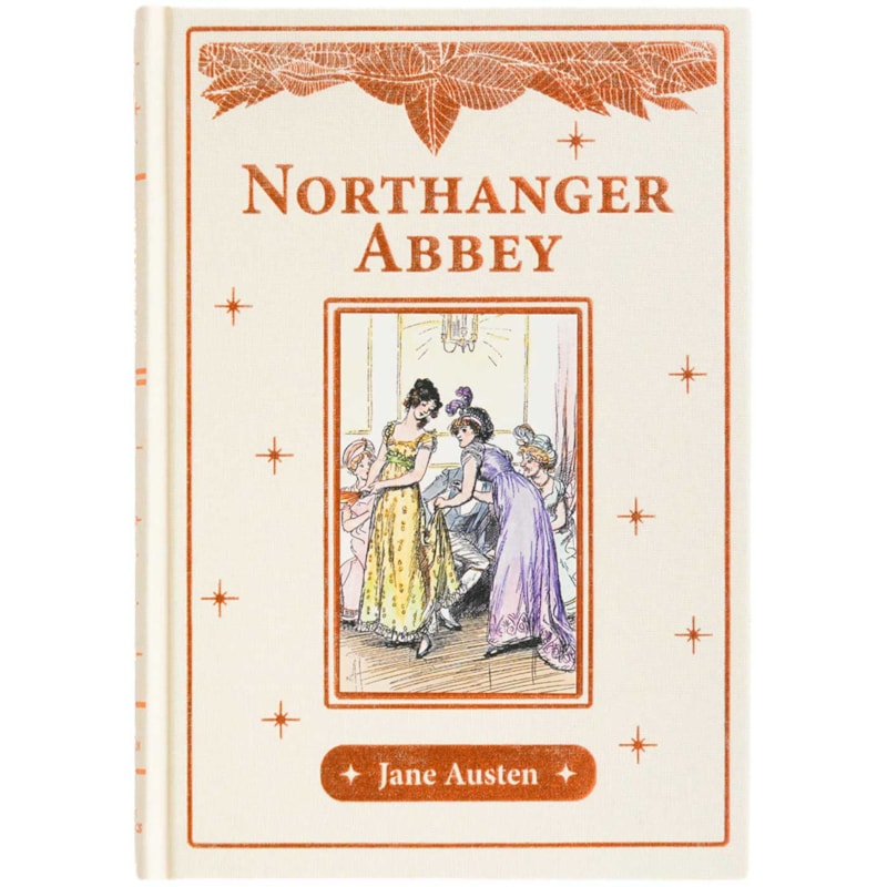 Northanger Abbey - Edição de luxo com capa em tecido e relevo - Livro inglês