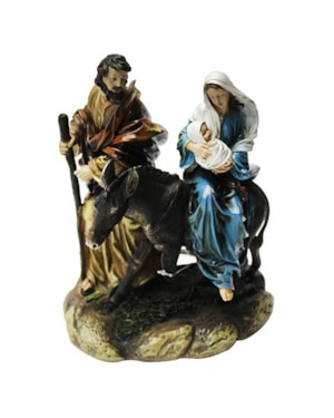 NOSSA SENHORA DO DESTERRO MENINO NO COLO 30CM DE ALTURA TRADICIONAL