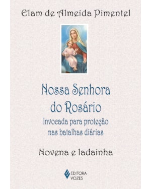 NOSSA SENHORA DO ROSÁRIO: INVOCADA PARA PROTEÇÃO NAS BATALHAS DIÁRIAS - NOVENA E LADAINHA