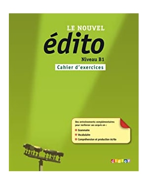 NOUVEL EDITO B1 - CAHIER D´EXERCICES