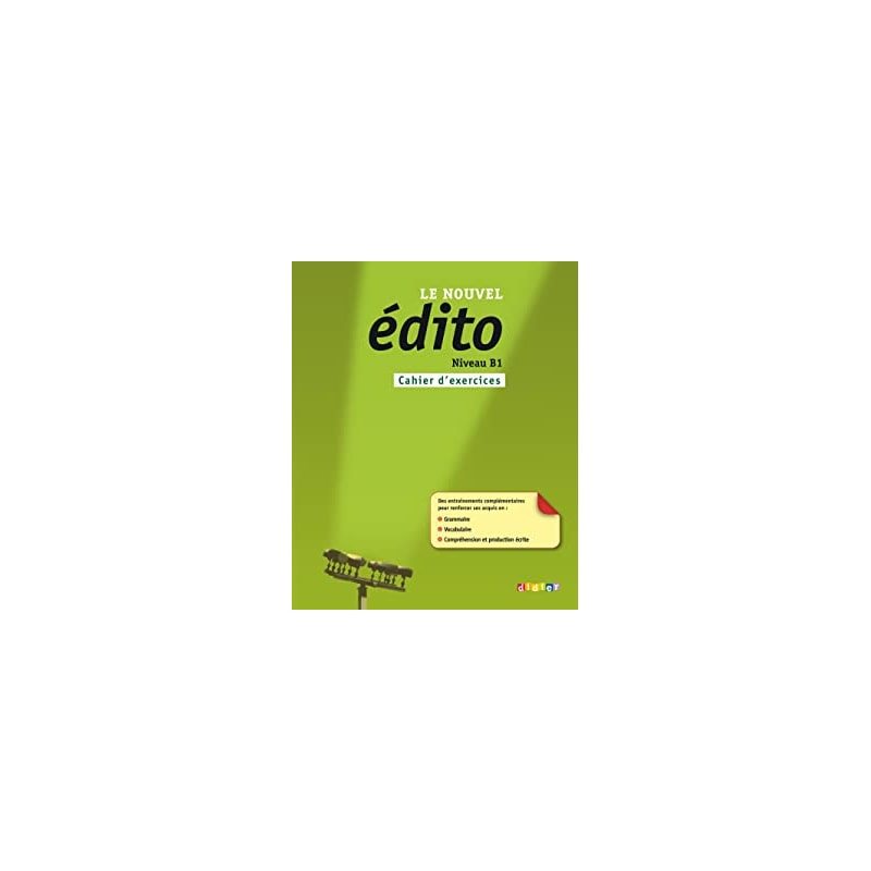 NOUVEL EDITO B1 - CAHIER D´EXERCICES