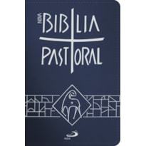 NOVA BIBLIA PASTORAL BOLSO ZIPER AZUL