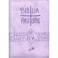 NOVA BIBLIA PASTORAL BOLSO ZIPER LILAS