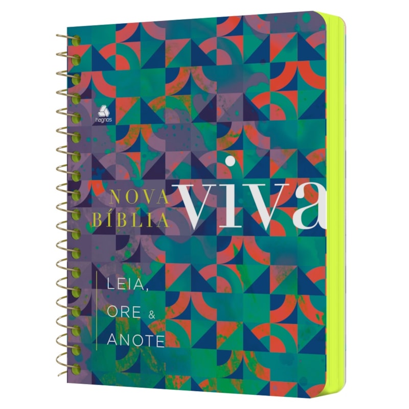 NOVA BÍBLIA VIVA - LEIA, ORE E ANOTE - NOVA VIDA: COM ABAS ADESIVAS E PALAVRAS DE JESUS EM VERMELHO