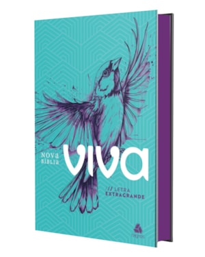 Nova Bíblia Viva - Letra EXTRA GRANDE - Modelo Louvor: capa dura