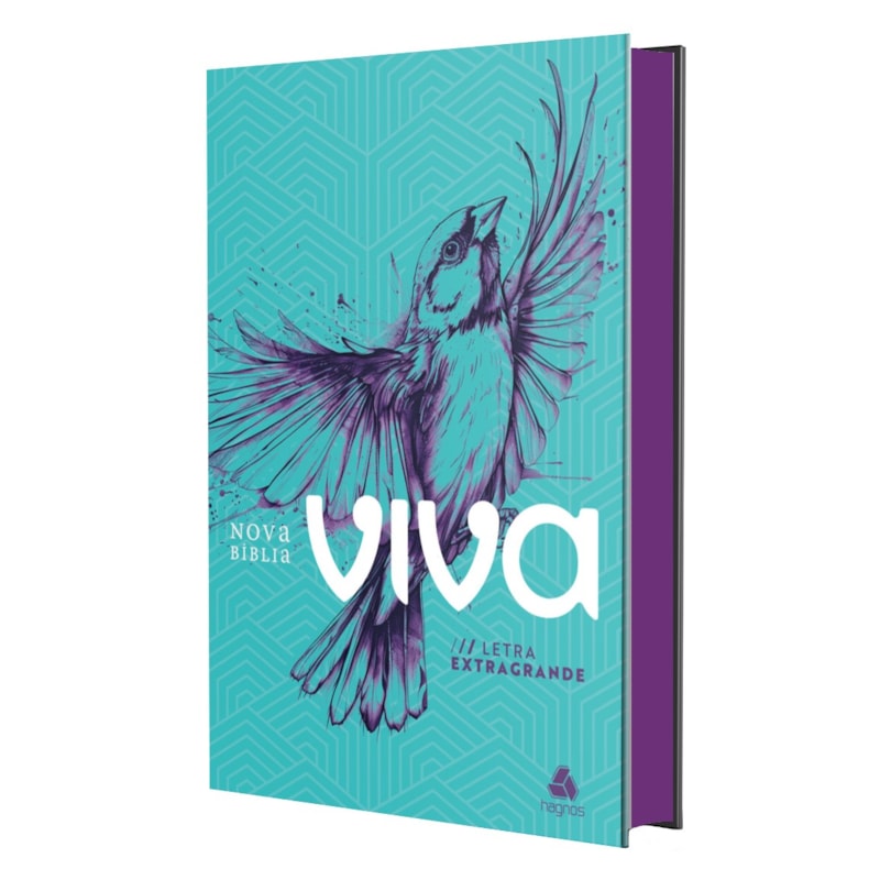 Nova Bíblia Viva - Letra EXTRA GRANDE - Modelo Louvor: capa dura