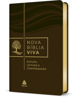 Nova Bíblia Viva - Marrom: Estudo, leitura e compreensão