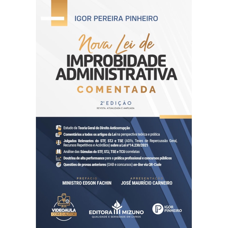 NOVA LEI DE IMPROBIDADE ADMINISTRATIVA COMENTADA