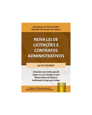 NOVA LEI DE LICITAÇÕES E CONTRATOS ADMINISTRATIVOS - LEI 14.133/2021