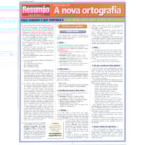 NOVA ORTOGRAFIA, A - RESUMAO - 1