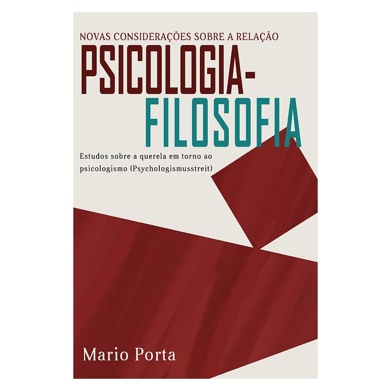 NOVAS CONSIDERAÇÕES SOBRE A RELAÇÃO PSICOLOGIA-FILOSOFIA