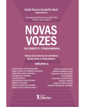 NOVAS VOZES DO DIREITO CONDOMINIAL - VOL II