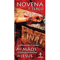 NOVENA E TERCO SUPLICANDO O PODER DAS MAOS ENSANGUENTADAS DE JESUS