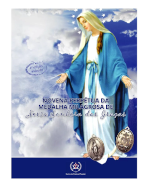 NOVENA PERPÉTUA DA MEDALHA MILAGROSA DE NOSSA SENHORA DAS GRAÇAS