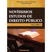 NOVÍSSIMOS ESTUDOS DE DIREITO PÚBLICO VOLUME II