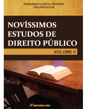 NOVÍSSIMOS ESTUDOS DE DIREITO PÚBLICO VOLUME II