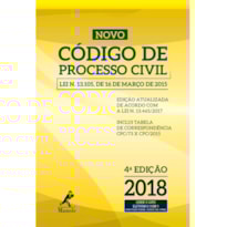 NOVO CÓDIGO DE PROCESSO CIVIL: LEI N. 13.105, DE 16 DE MARÇO DE 2015