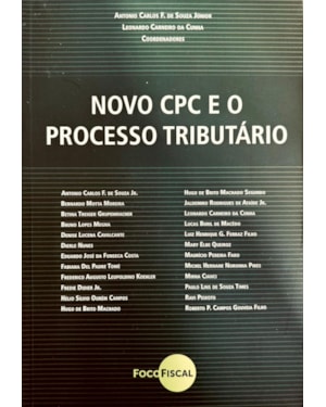 NOVO CPC E O PROCESSO TRIBUTÁRIO