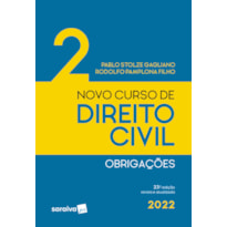 NOVO CURSO DE DIREITO CIVIL - 23ª EDIÇÃO 2022