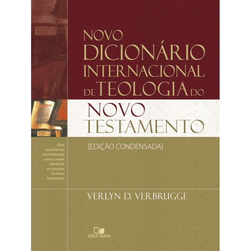 Novo dicionário internacional de teologia do nt - ed. condensada
