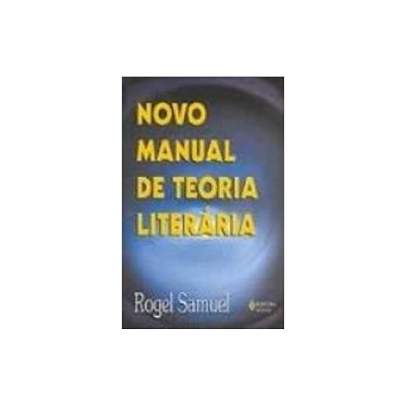 NOVO MANUAL DE TEORIA LITERÁRIA