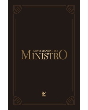 Novo Manual do Ministro: Capa Preta