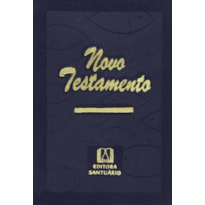 NOVO TESTAMENTO - BOLSO ZÍPER - AZUL