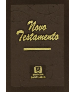 NOVO TESTAMENTO - BOLSO ZÍPER - MARROM