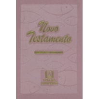 NOVO TESTAMENTO - BOLSO ZÍPER - ROSA