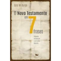 NOVO TESTAMENTO EM SETE FRASES (O) - PEQUENA INTRODUÇÃO A UM VASTO ASSUNTO: PEQUENA INTRODUÇÃO A UM VASTO ASSUNTO