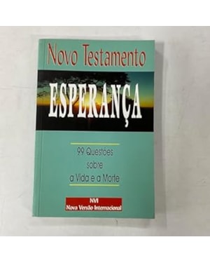 NOVO TESTAMENTO ESPERANCA - NVI - 1ª
