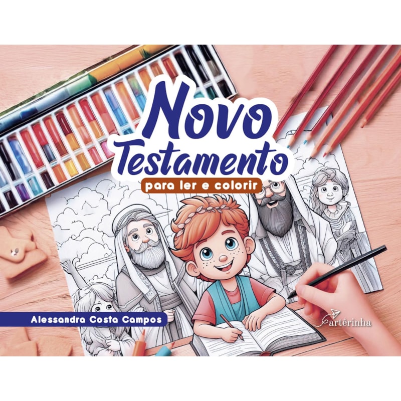 NOVO TESTAMENTO PARA LER E COLORIR