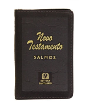 NOVO TESTAMENTO SALMOS ZIPER - MARROM