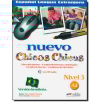 NUEVO CHICOS CHICAS 3 (A2) - LIBRO DEL AL.+ EJ. + CD - VERSION BRASILENA