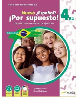Nuevo ¿espanol? ¡por Supuesto! 4 - Pack Brasil - Libro De Clase + Cuaderno De Ejercicios