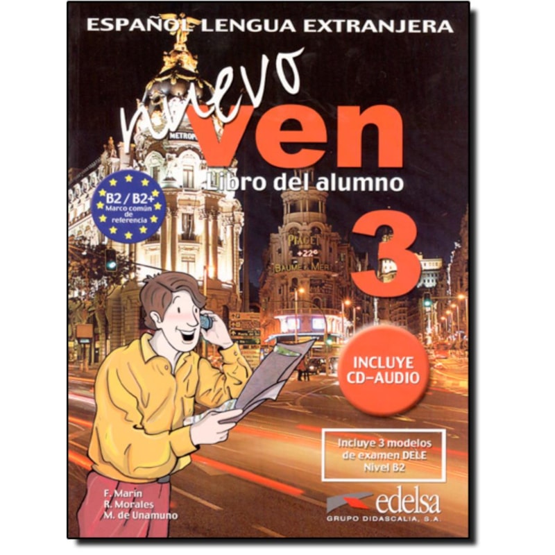 NUEVO VEN 3 - LIBRO DEL ALUMNO + CD AUDIO