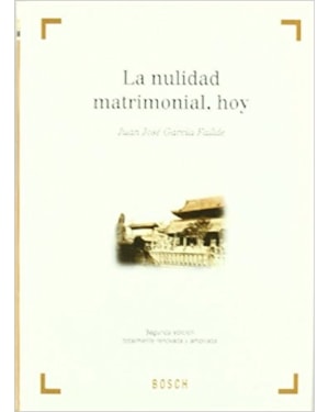 NULIDAD MATRIMONIAL HOY, LA - 1ª